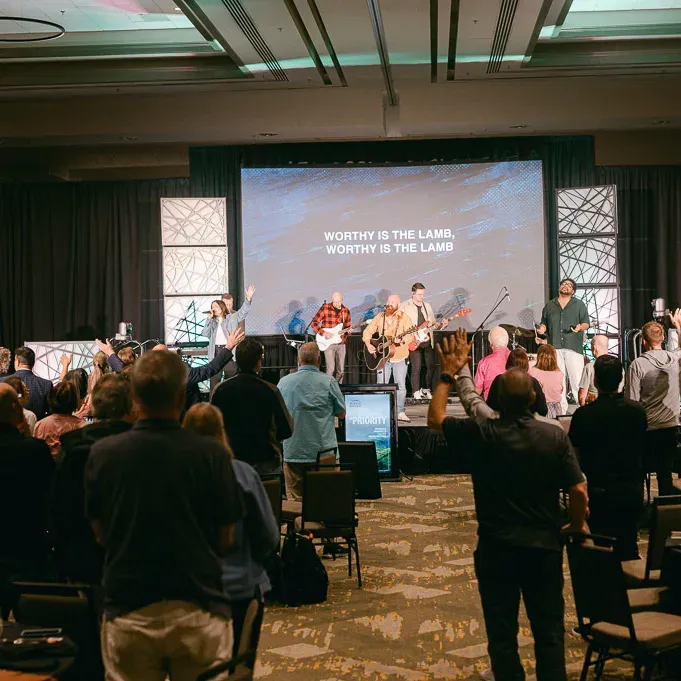 The room during a main-stage session